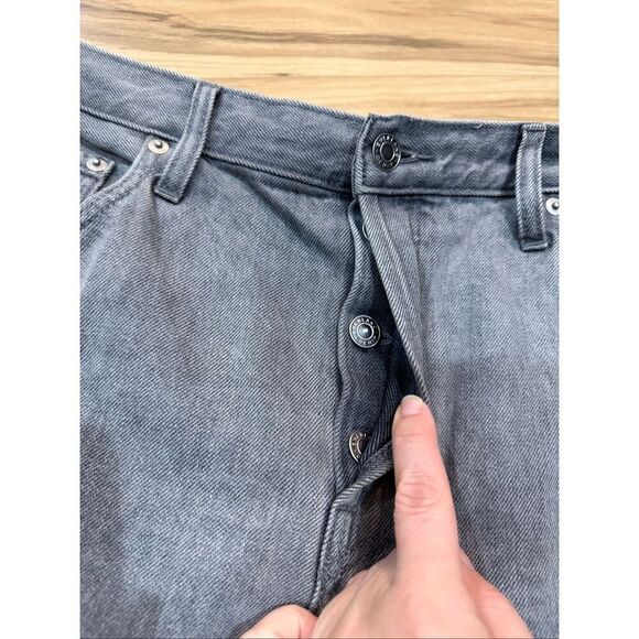 Everlane cropped grey the 90’s cheeky jeans size 31 - Picture 6 of 10